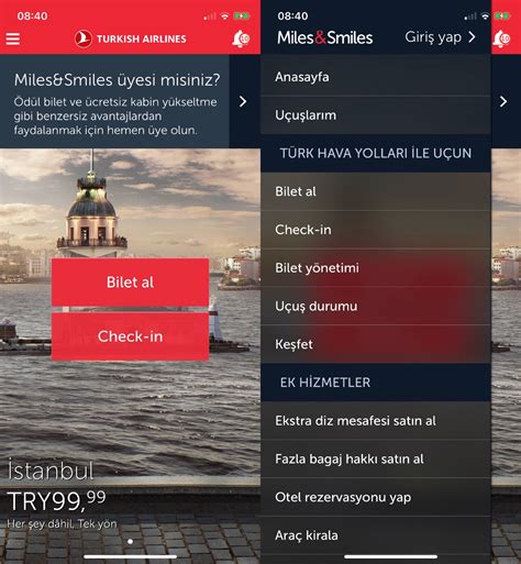 Thy , türk hava yolları biletlerini listeleyin ,karşılaştırın ve en uygun fiyata kredi kartına 9 taksit ile satın alın + puan kazanın. THY bilet satışı için yeni dönem başlayacak - ShiftDelete.Net