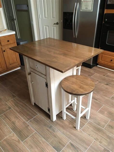 As you may expect, each bar stool size suits a certain counter height range. Primitive Real Pine Small Counter Height Kitchen Island ...