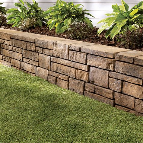 Oldcastle Townsend Shadow Blend Retaining Wall Block