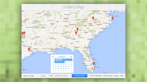 Orders Map View Orders On A Map To Know Who Are Your Shopify App