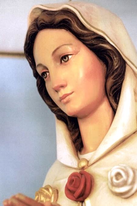 História De Nossa Senhora Da Rosa Mística Santos E Ícones Rosa