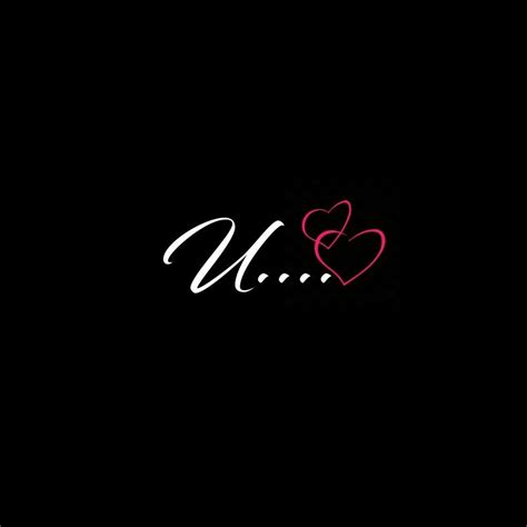J wurde seinerzeit noch nicht als vom i verschiedener buchstabe . Alphabet U | Lettering alphabet, Black background wallpaper, Stylish ...