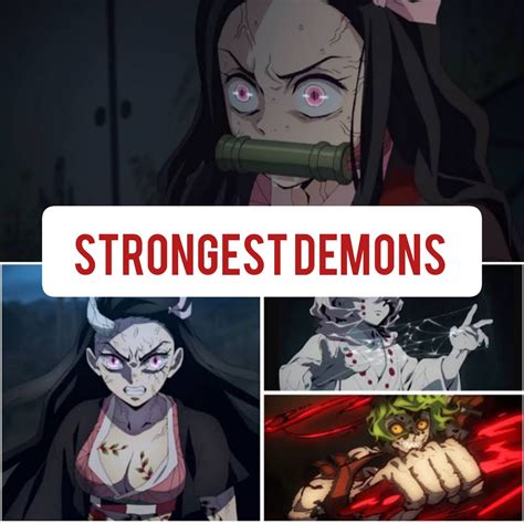12 Strongest Demons From Demon Slayer Kimetsu No Yaiba