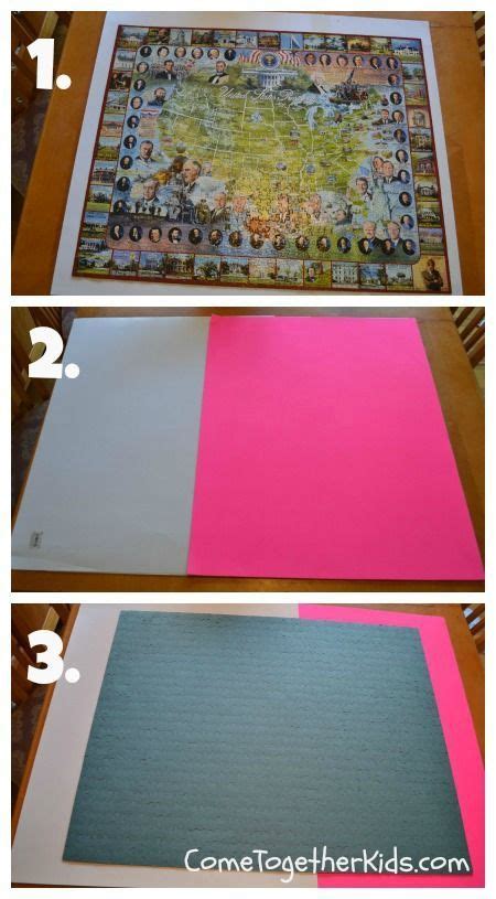 Seal the front of the puzzle. How to Glue a Puzzle Together Using Mod Podge thumbnail ...