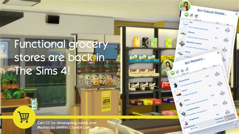 The Sims 4 Grocery Store Mod Simsworkshop Sims 4 Updates ♦ Sims 4