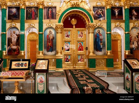 Religious Architecture Image Interior Of A Russian