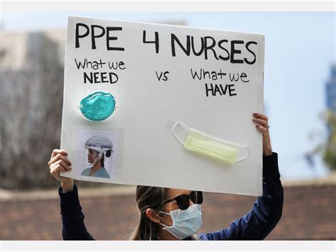 OC Nurses Protest Lack Of PPE During Coronavirus Outbreak Orange County CA Patch