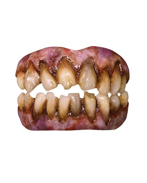 Horror Zombie Teeth As Costume Accessories For Halloween Horror
