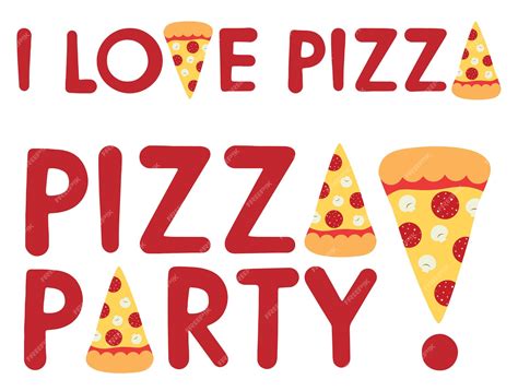 Premium Vector Pizza Party