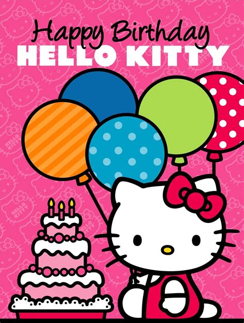Happy Birthday Hello Kitty Wallpapers - Top Free Happy Birthday Hello