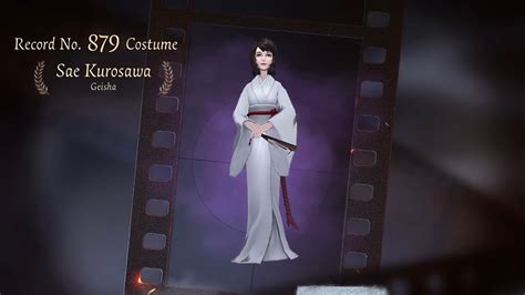 Identity V Geishas First Crossover Costume Is Here Sae Kurosawa