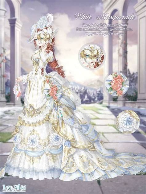 Then here's your chance with our latest fashion studio game. White Masquerade - Love Nikki | Dresses, Wedding dresses ...