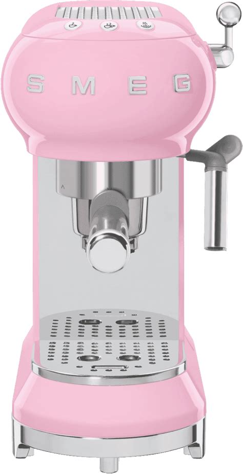 Espresso coffee machine cream ecf01crau. Smeg Drip Coffee Machine Pink - Home Drip Coffee Maker
