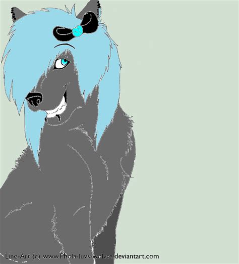 Emo Wolf~ By Bluemoonsshadow On Deviantart