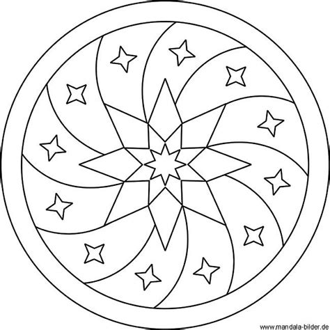 Mandala Vorlage für die innere Ruhe und zum Entspannen | Mandala