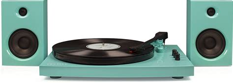 Crosley T100 2 Speed Bluetooth Turntable System With Stereo Speakers