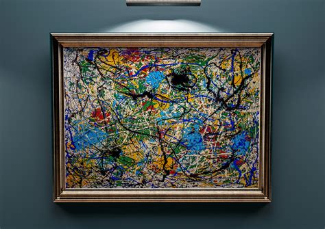 Jackson Pollock Reflejo De La Osa Mayor De Jackson Pollock 1912 1956