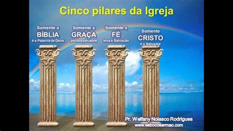 Os Cinco Pilares Da Igreja Igreja Reforma Protestante Bíblia