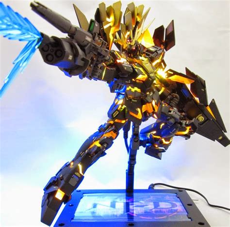 Gundam Guy Mg 1100 Banshee Norn Custom Build W Led