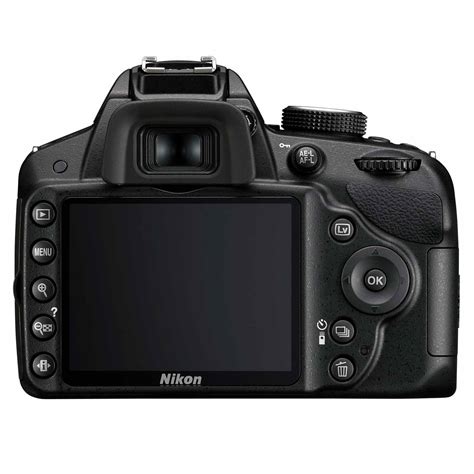 Nikon D3200 Black Digital Slr Camera Body Dslr Cameras Cameras
