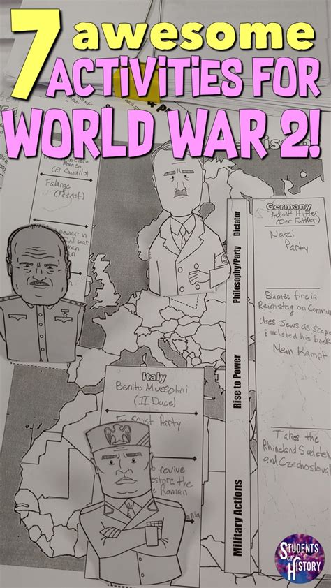 Seven Awesome Activities For Teaching World War 2