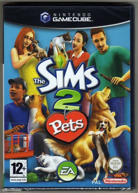 Gamecube Los Sims 2 Mascotas 2006 Reino Unido Pal Totalmente Nuevo Y