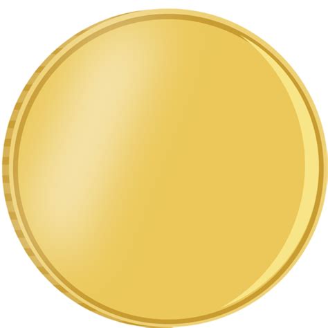 Blank Coin Png