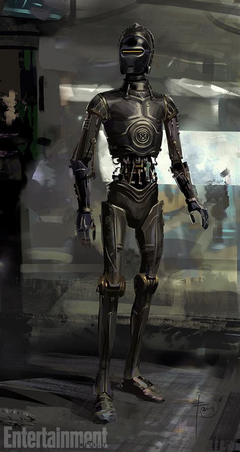 Rogue One Concept Art Alternate Looks For K 2so And More