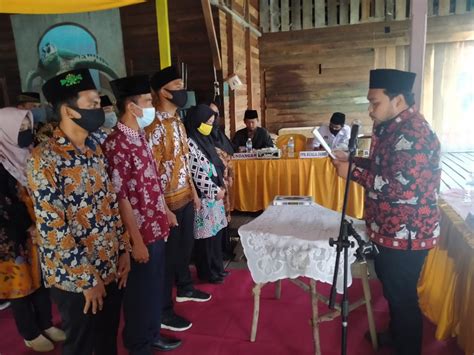 Panwaslu Kecamatan Kuala Jambi Lantik 39 Anggota Ptps Se Kecamatan