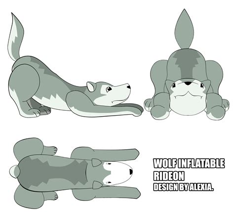 Inflatable Wolf Design By Drgnalexia On Deviantart
