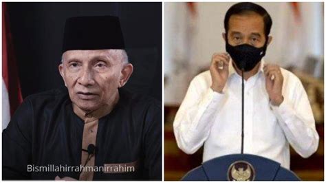 Silahkan saja kalau presiden mau melindungi ahok. Amien Rais Minta Jokowi Cabut Omnibus Law UU Cipta Kerja ...