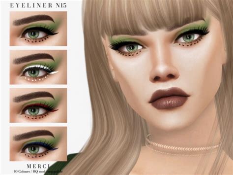 Eyeliner N15 By Merci At Tsr Sims 4 Updates
