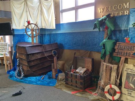 Here are gilligan's island theme party decorating ideas. SonTreasure Island VBS 2014 Pirate | Island decor, Vbs ...
