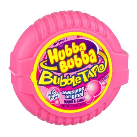 Hubba Bubba Bubbletape Awesome Original Hubba Bubba Bubble Gum