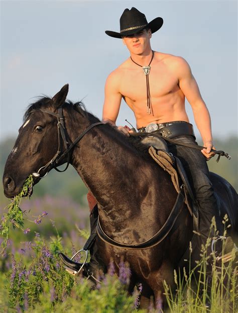 Making love with a special guy feels like sinking into a soft pillow. VJBrendan.com: Real Men Ride Real Horses...