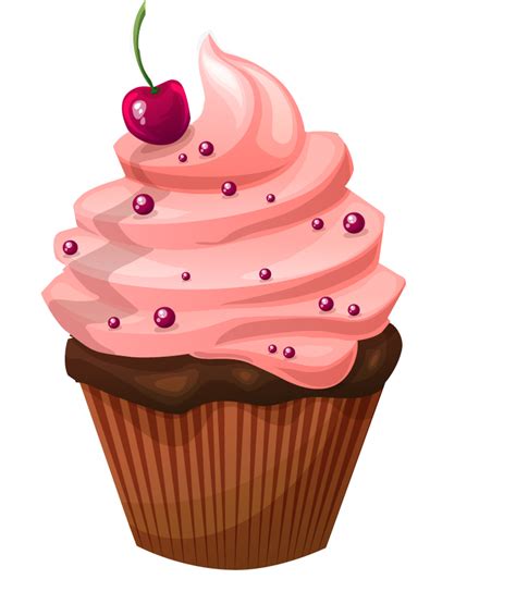 Cupcake, cupcake bakery birthday cake chocolate cake muffin, cartoon hand painted pink cherry paper cup cake, watercolor painting, food, baking png. Cupcake Muffin Birthday cake Chocolate cake Frosting ...