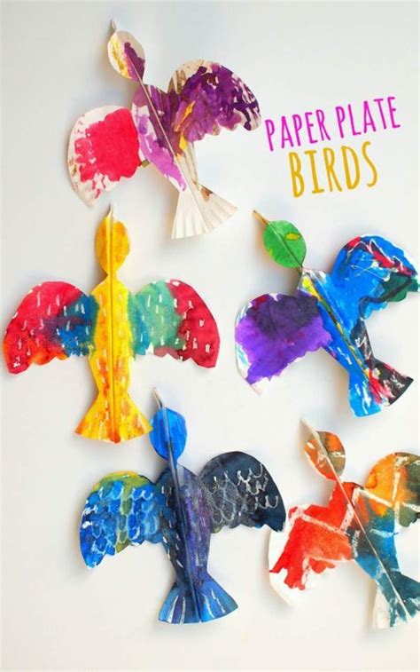 50 Spring Crafts For Kids Preschoolers And Toddlers To