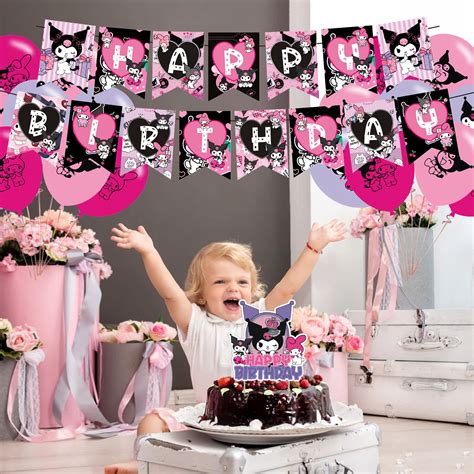 Buy Kuromi Party Decorationsbirthday Party Supplies For Kuromi Party