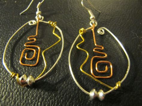 Naomi S Designs Handmade Wire Jewelry Mixed Metal Wire Wrapped