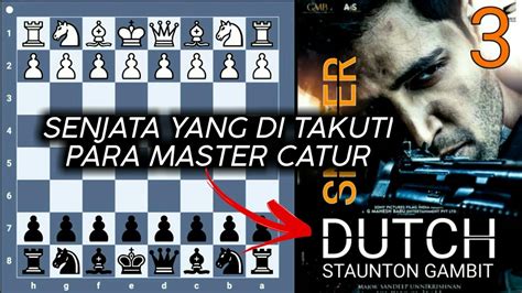 Top Jebakan Catur Hitam Mematikan Dutch Defence Stounton Gambit