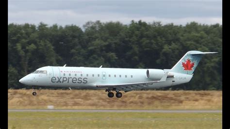 Air Canada Express Bombardier Crj 200 C Gxja Landing In