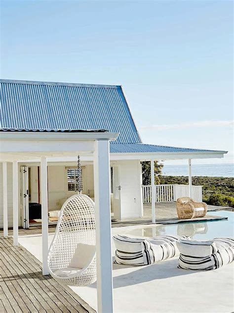 Modern South African Beach House Lark And Linen White Beach Houses