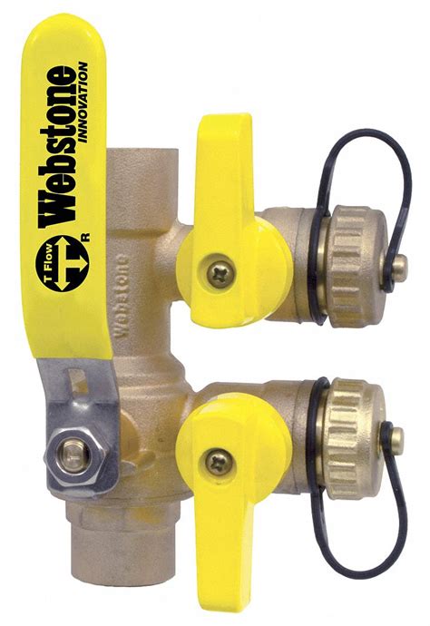 Webstone Brass 294 To 600 Psi Pressure Range Purge And Fill Valve