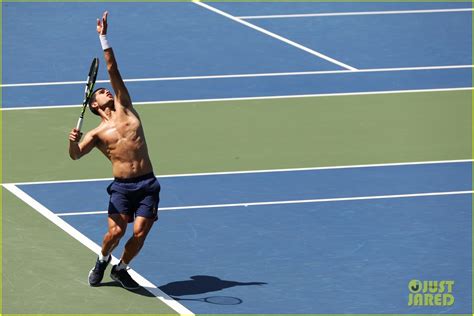 Carlos Alcaraz Is Your New Tennis Crush See His Shirtless U S Open Practice Photos