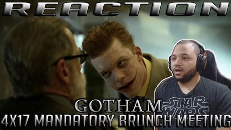 Gotham 4x17 Mandatory Brunch Meeting Reaction Youtube