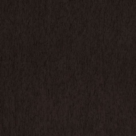 Dark Brown Solid Chenille Upholstery Fabric By The Yard