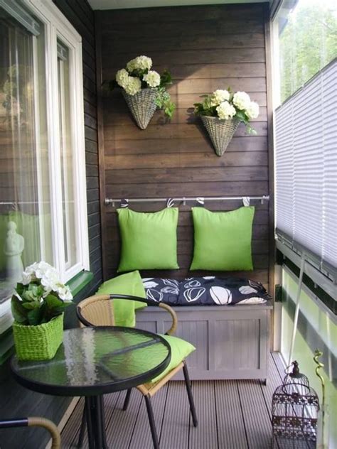 Patio potted flower and plant tips: Small balcony design ideas with colorful patio furniture ...