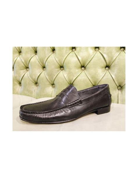 Casual Mens Italian Leather Loafers Made In Italy