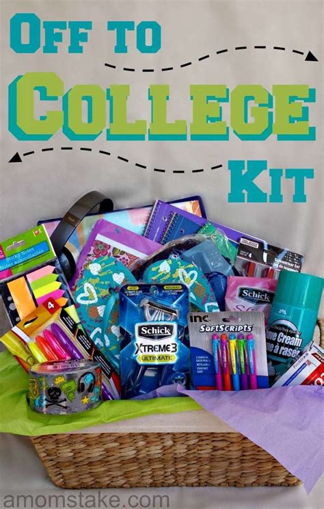33 cute 2021 graduation gifts your friends will *swoon* over. Off to College Kit - A Mom's Take