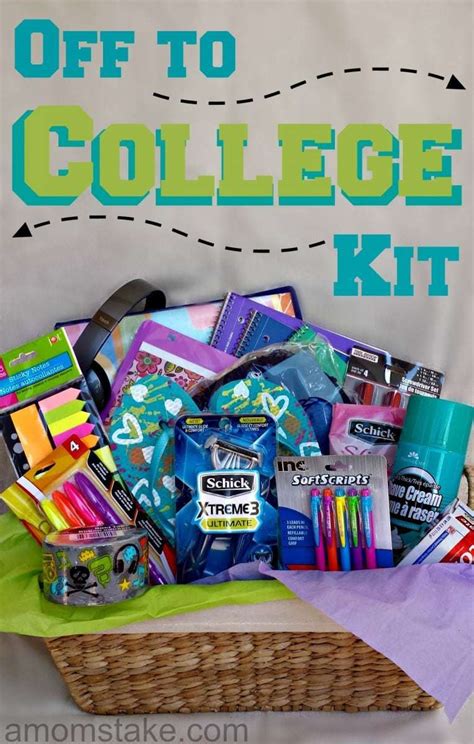 33 cute 2021 graduation gifts your friends will *swoon* over. Off to College Kit - A Mom's Take